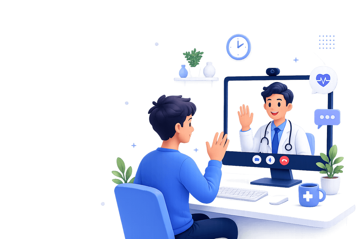 Secure online healthcare consultation