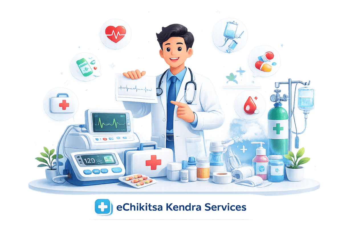 eChikitsa Kendra primary healthcare support